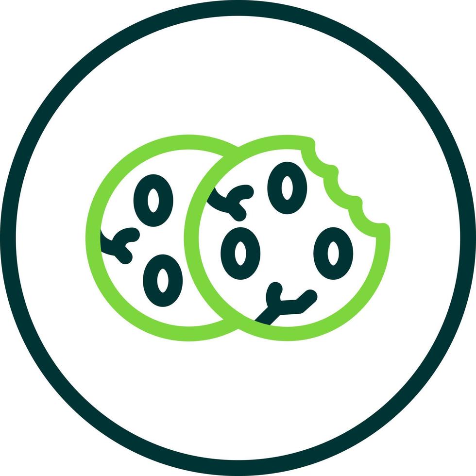Biscuits Vector Icon Design