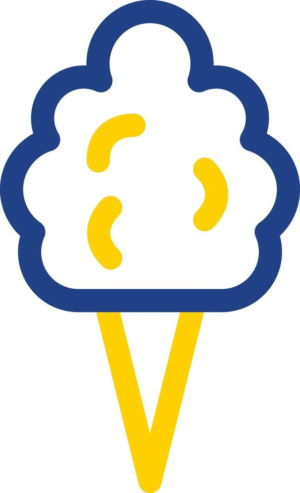 Cotton Candy Vector Icon Design