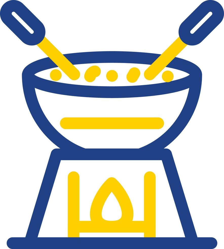 Fondue Vector Icon Design