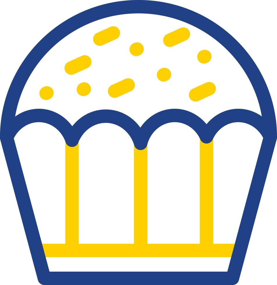 Cupcake Vector Icon Design