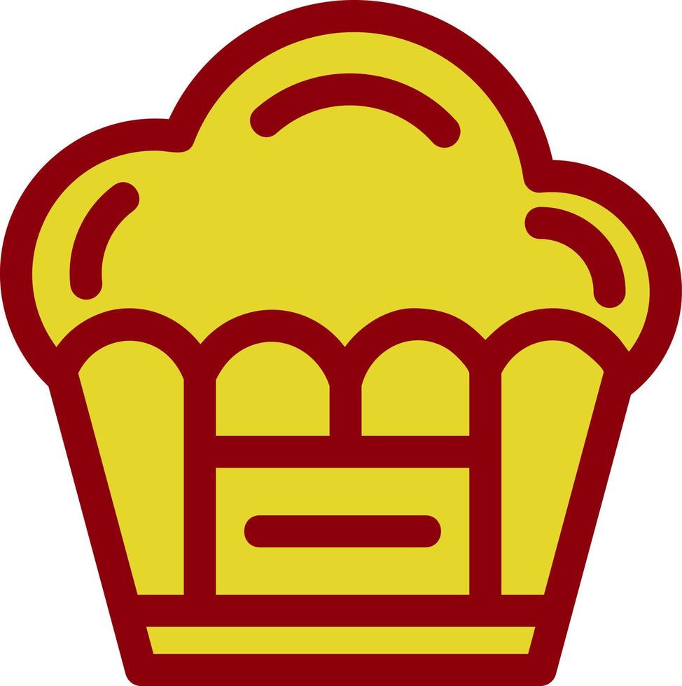 Muffin Vector Icon Design