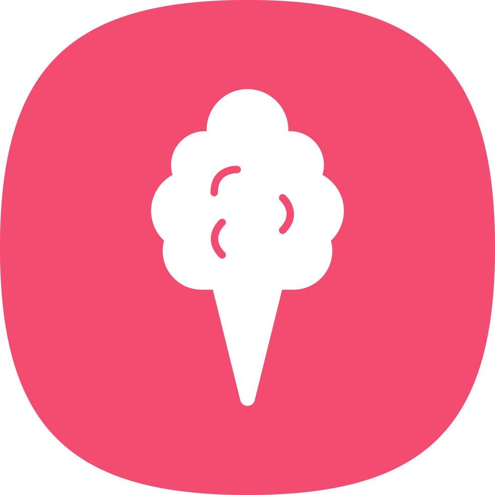 Cotton Candy Vector Icon Design