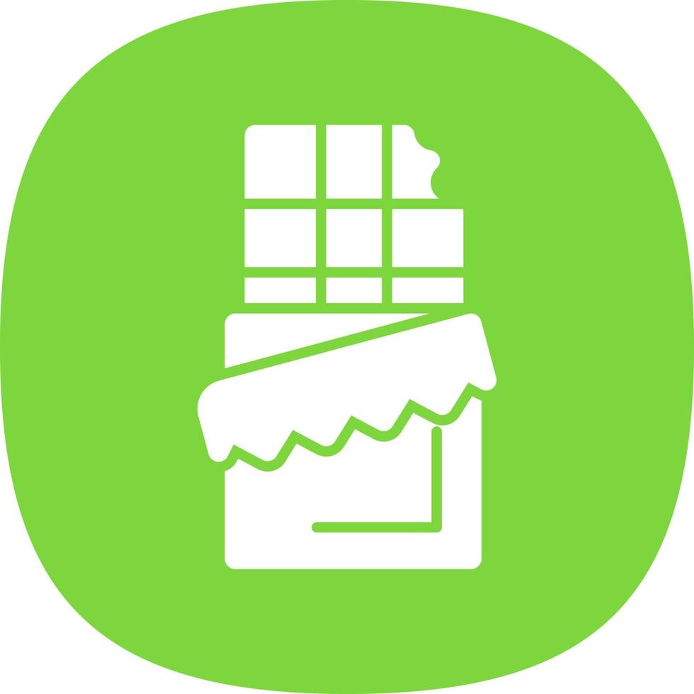 Chocolate Bar Vector Icon Design