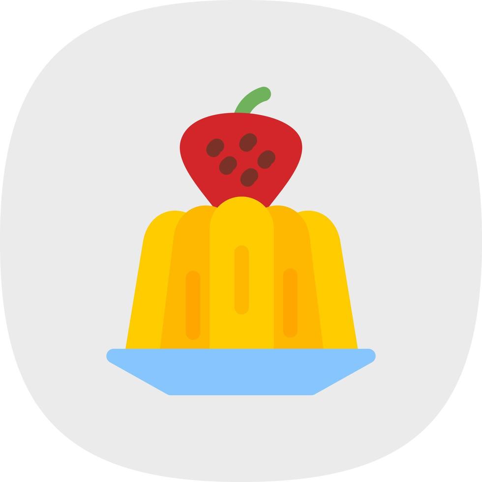 diseño de icono de vector de gelatina