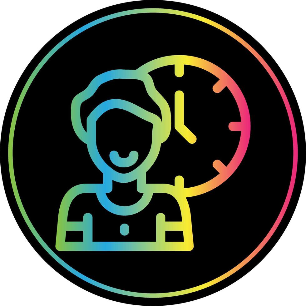 Time Management Vector Icon Design