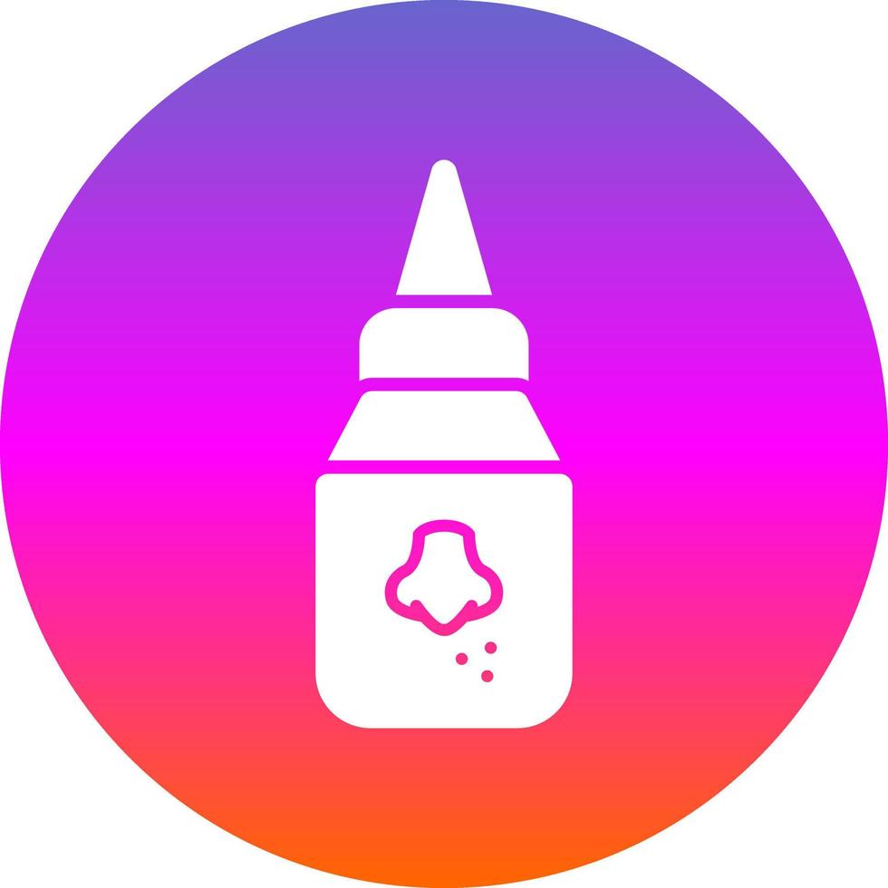 Nasal Spray Vector Icon Design