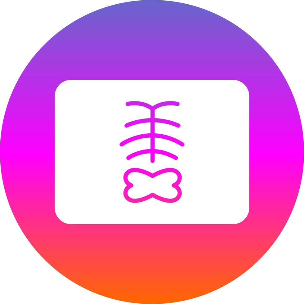 Radiology Vector Icon Design