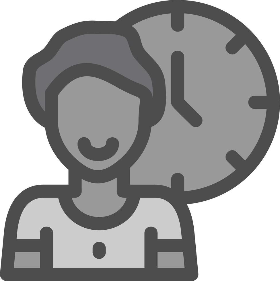 Time Management Vector Icon Design