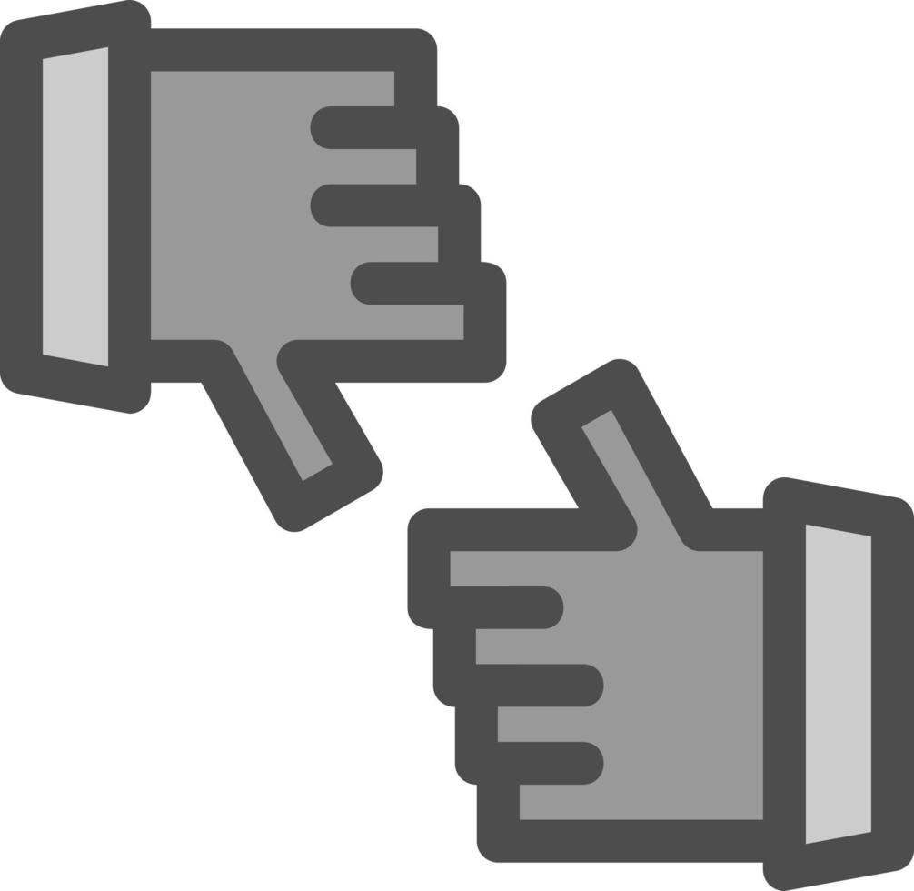 Criticism Vector Icon Design