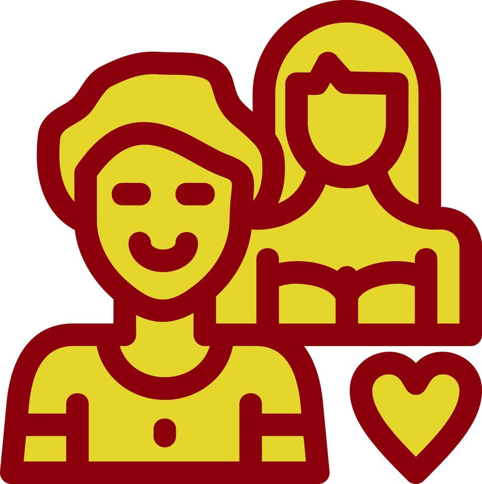 Relationship Vector Icon Design