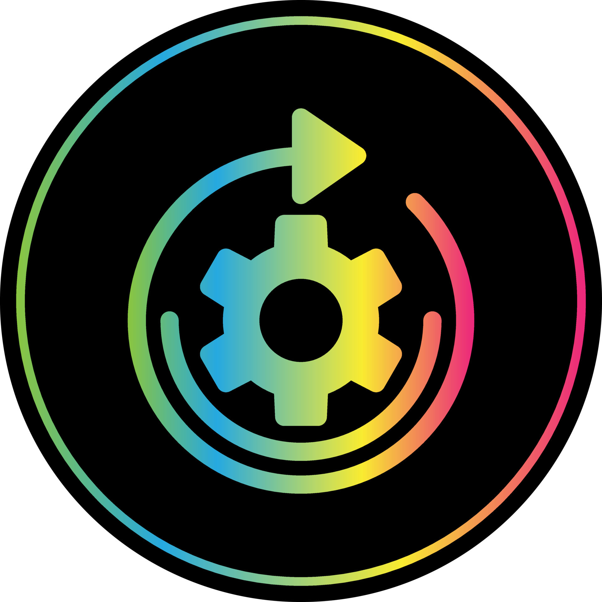 Process Vector Icon Design 15821973 Vector Art at Vecteezy