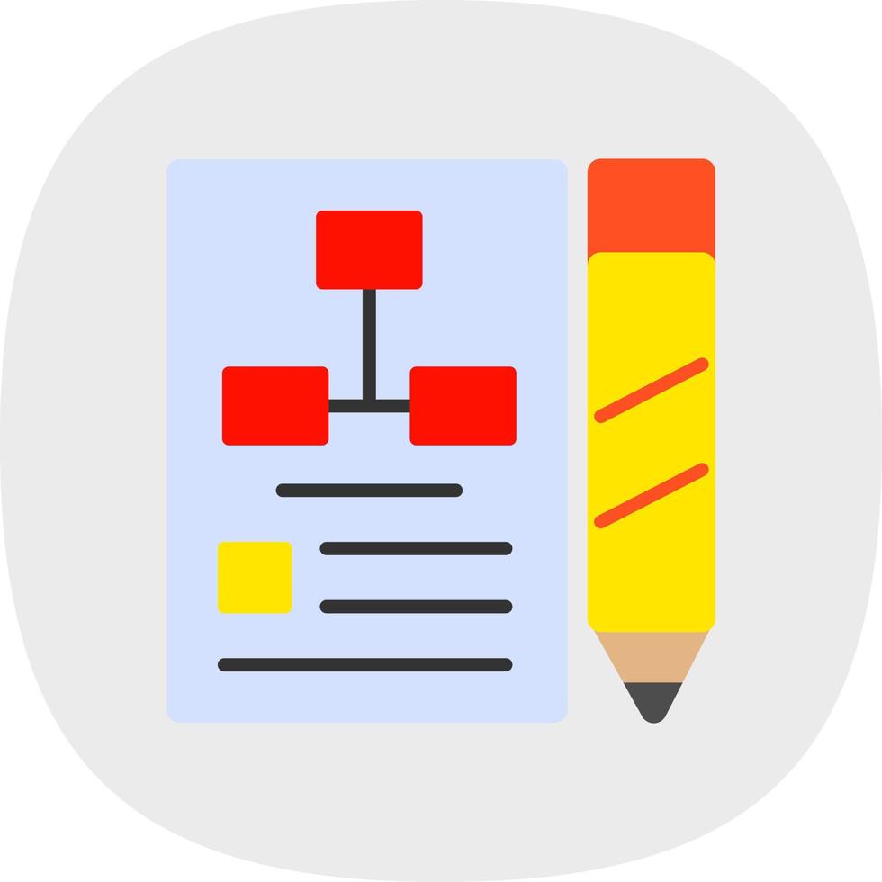 Planning Vector Icon Design