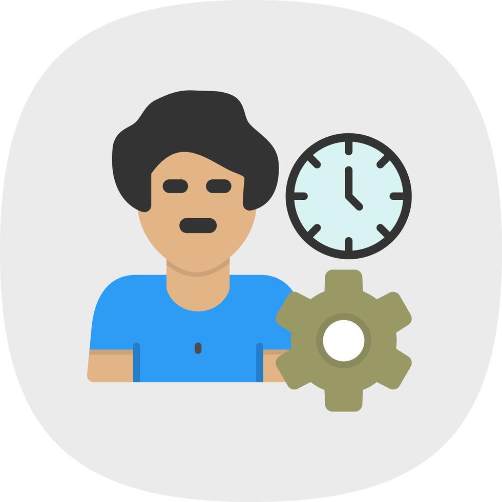 Stress Management Vector Icon Design