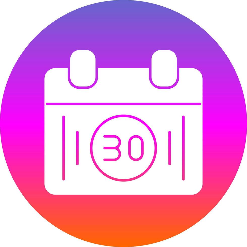 Calendar Vector Icon Design