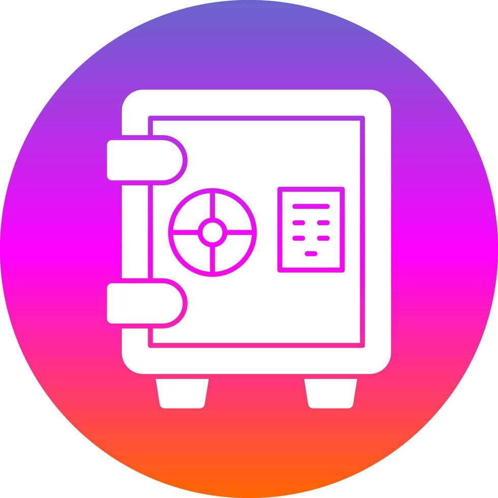 Safebox Vector Icon Design