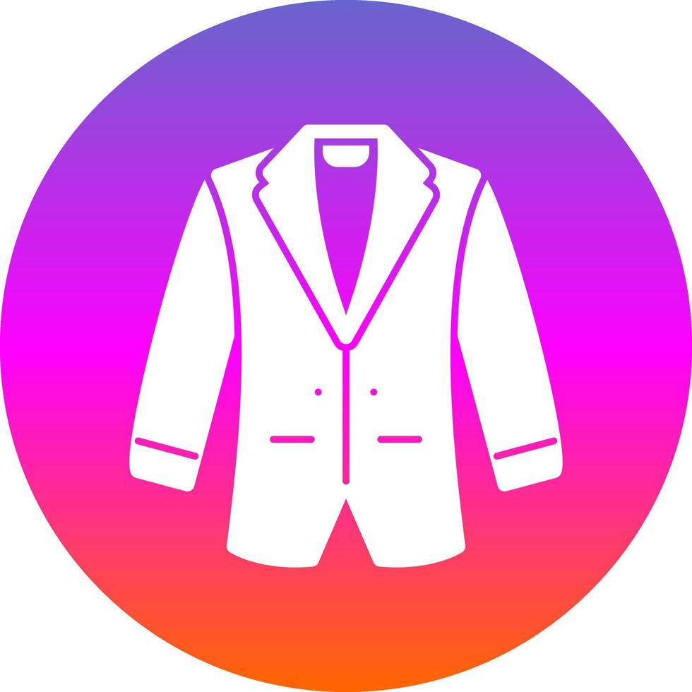 Business Coat Vector Icon Design