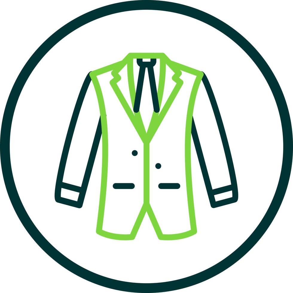 Business Coat Vector Icon Design