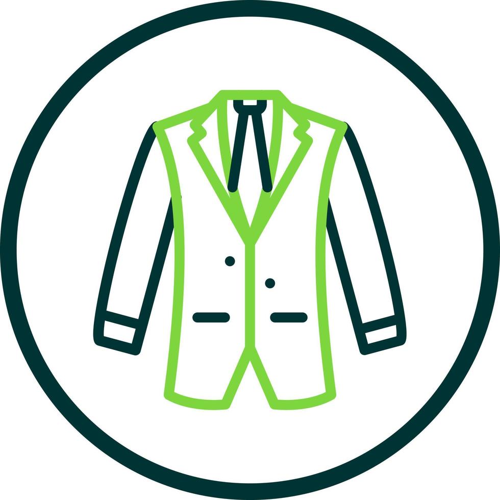 Business Coat Vector Icon Design