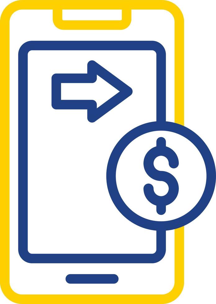 Money Transfer Vector Icon Design