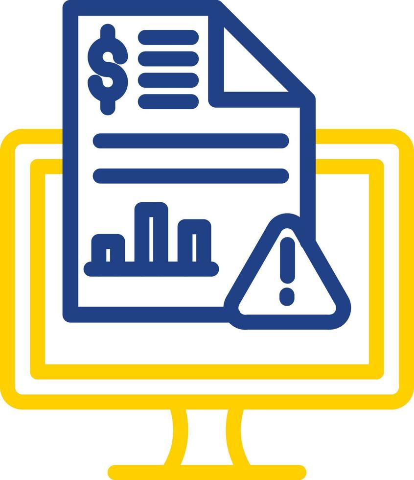Online Reports Vector Icon Design