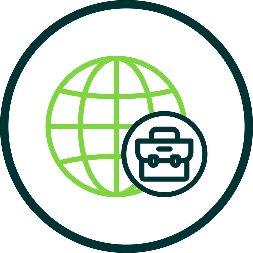 Worldwide Business Vector Icon Design