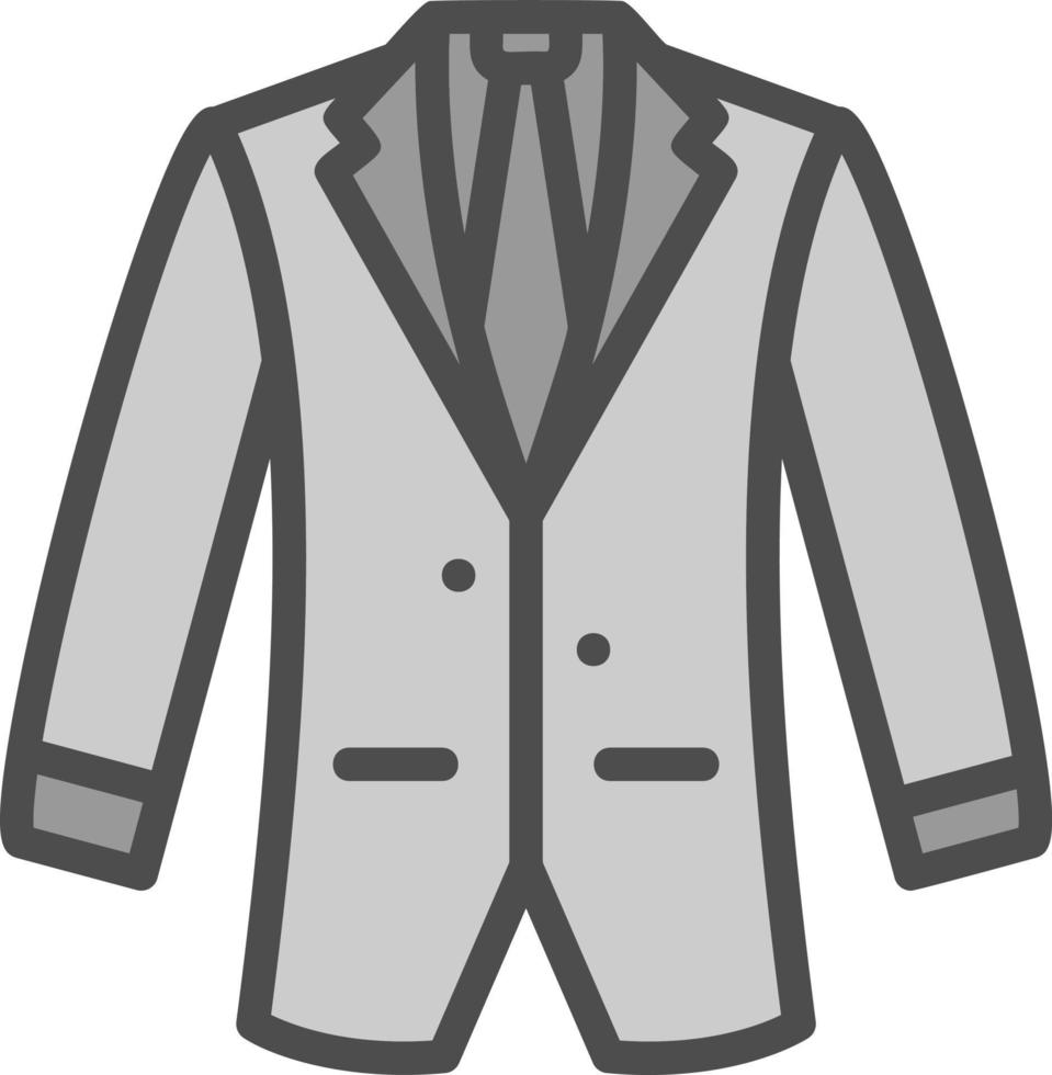 Business Coat Vector Icon Design