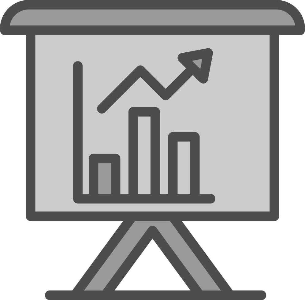 Business Presentation Vector Icon Design