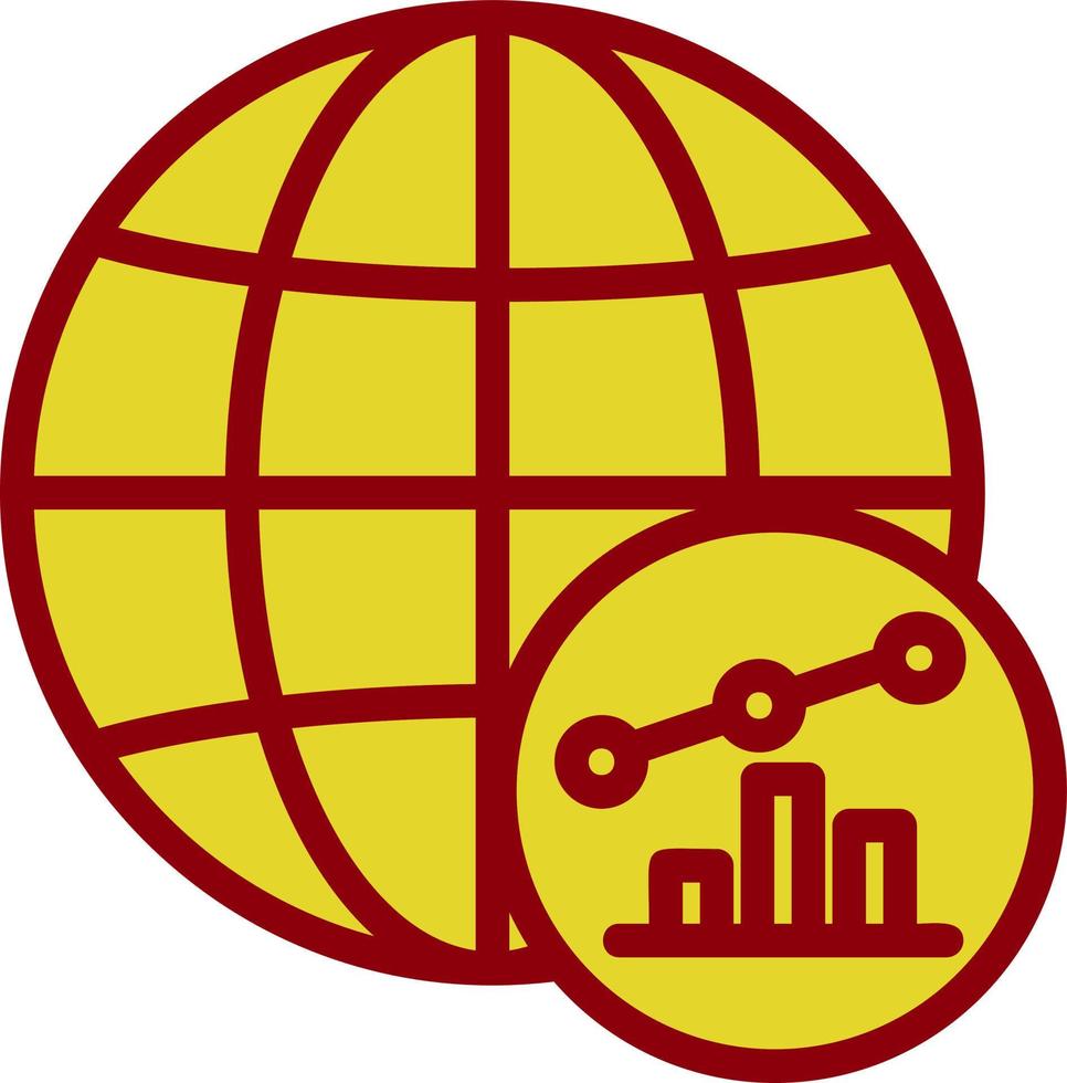 Stock Market Vector Icon Design