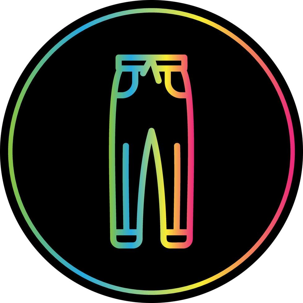 Business Trousers Vector Icon Design