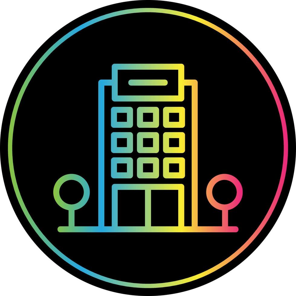 Office Building Vector Icon Design