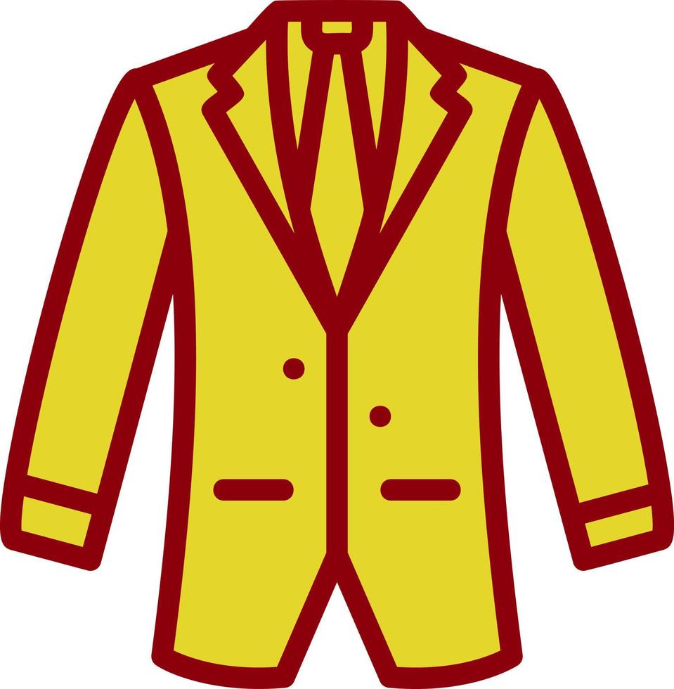 Business Coat Vector Icon Design