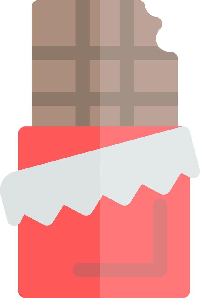 diseño de icono de vector de barra de chocolate