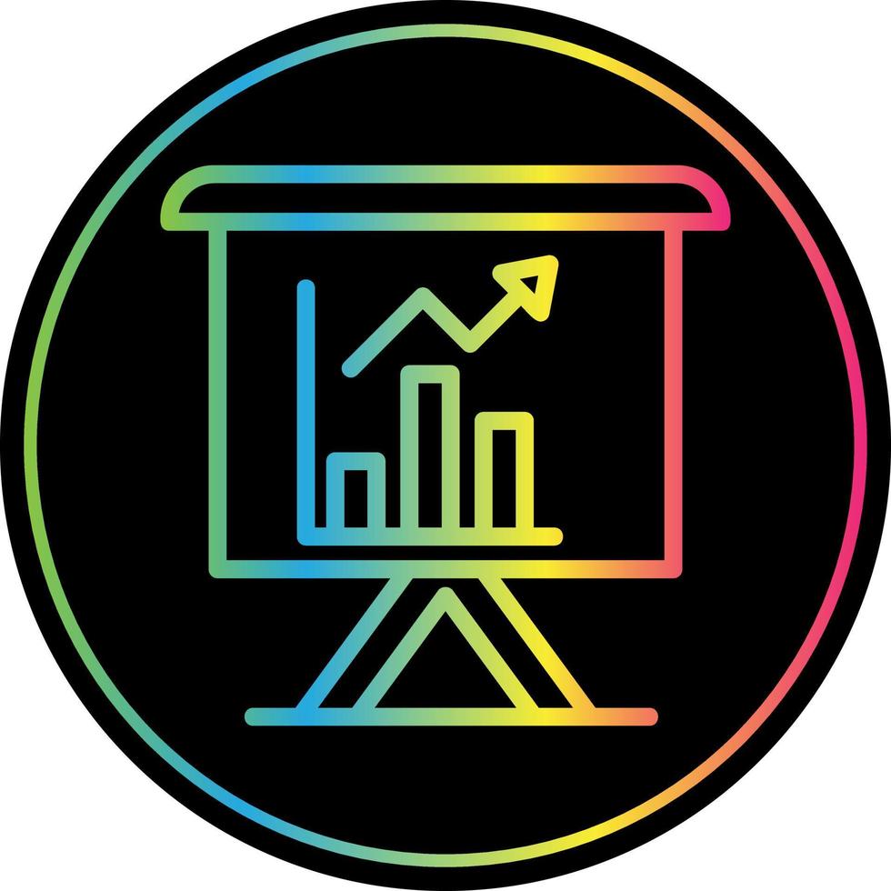 Business Presentation Vector Icon Design
