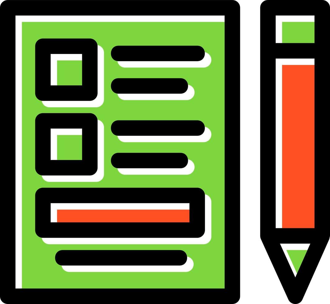 Unstructured Data Vector Icon Design