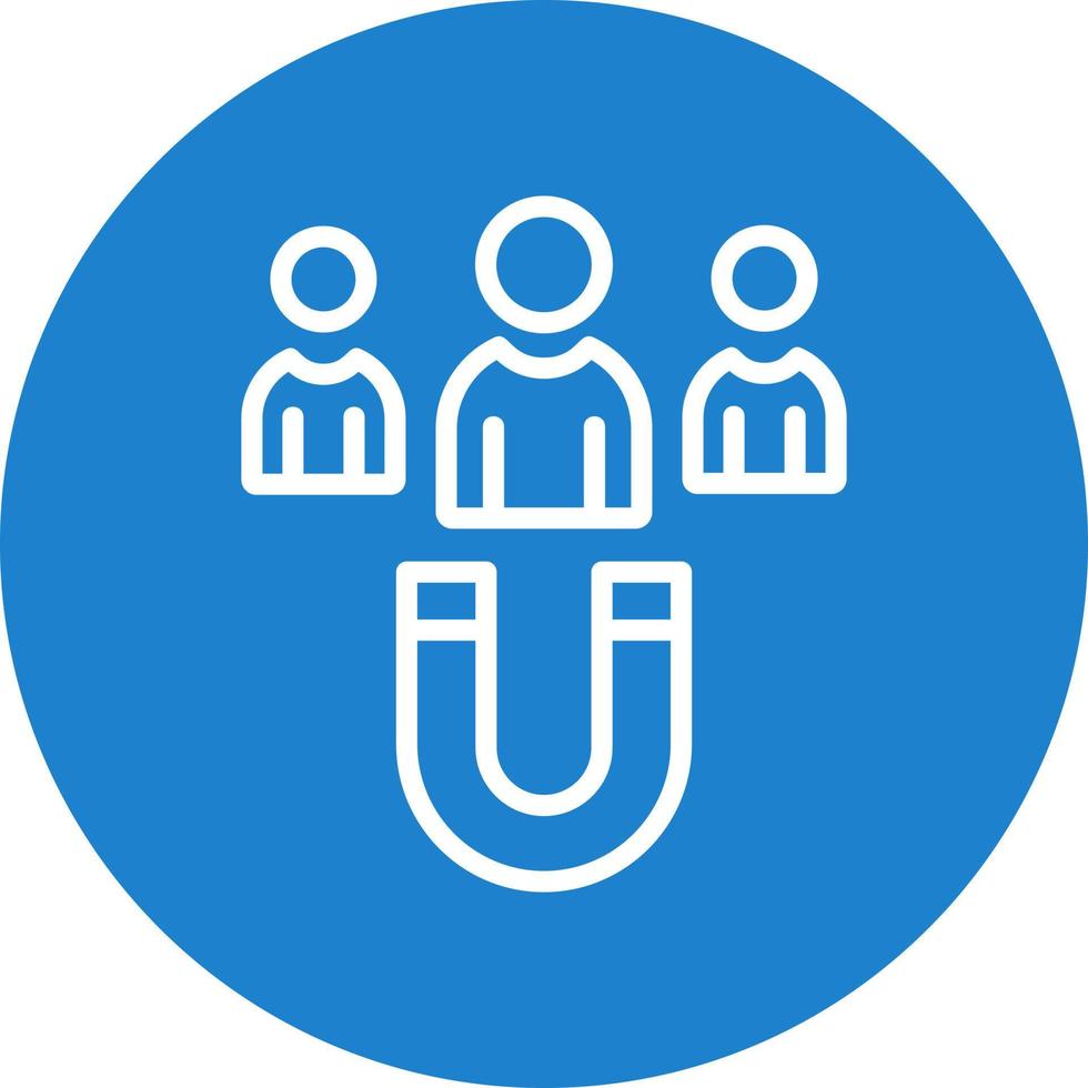 Lead Generation Vector Icon Design