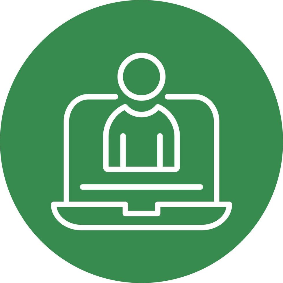 Virtual Assistant Vector Icon Design