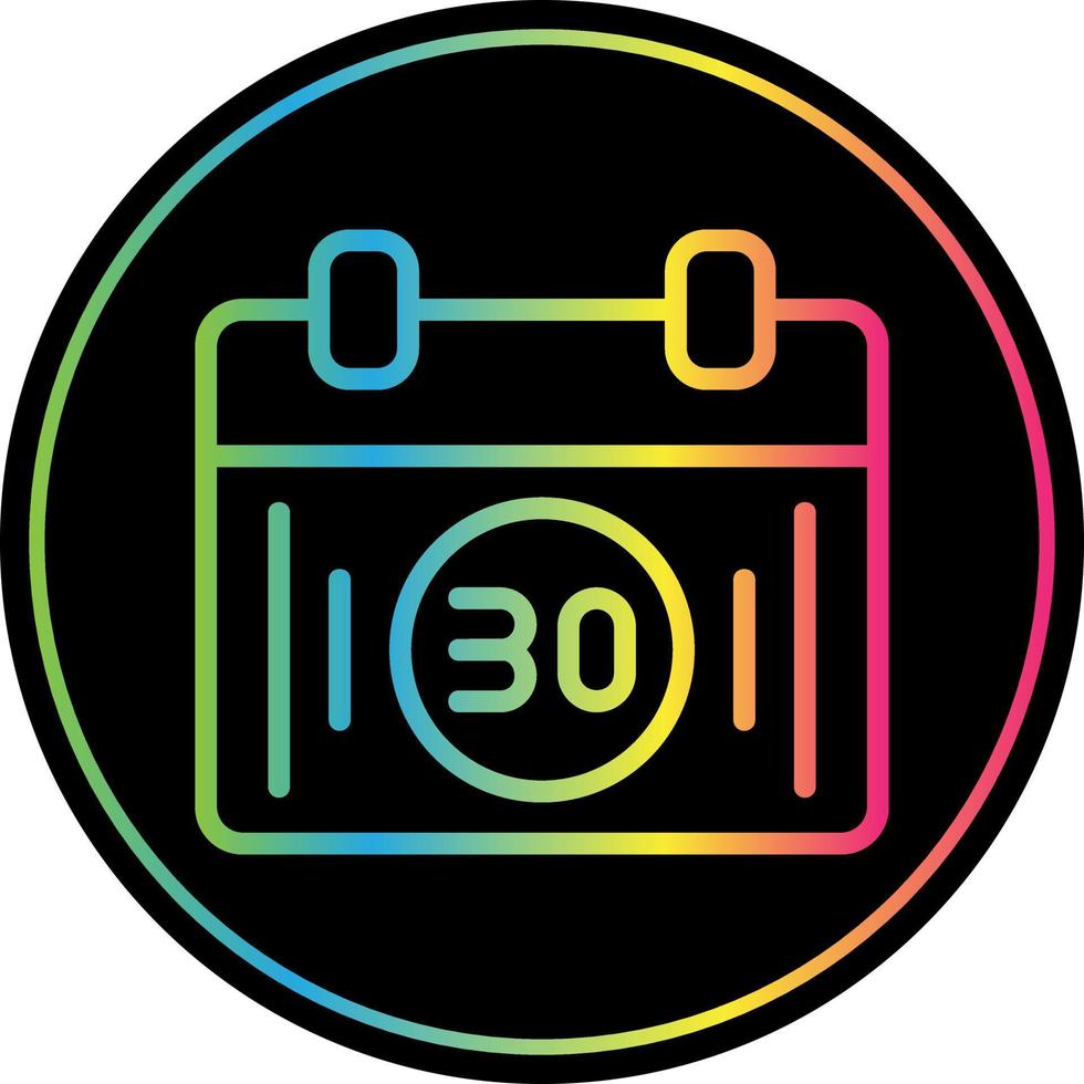 Calendar Vector Icon Design