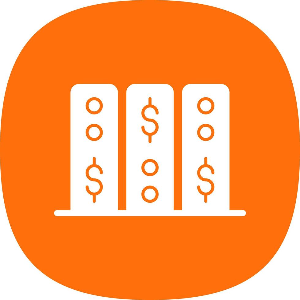Business Files Vector Icon Design
