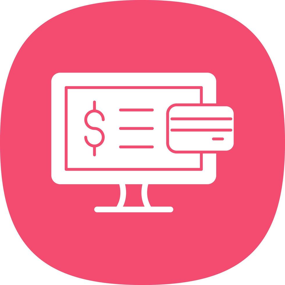 Online Payment Vector Icon Design