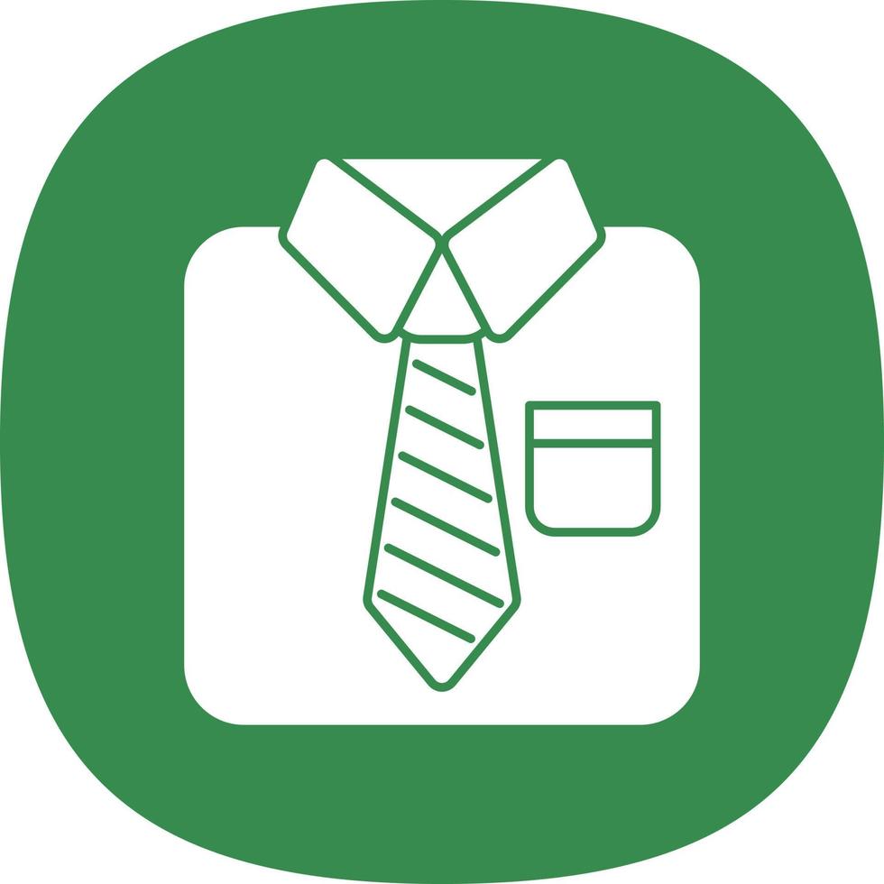 Business Shirt Vector Icon Design