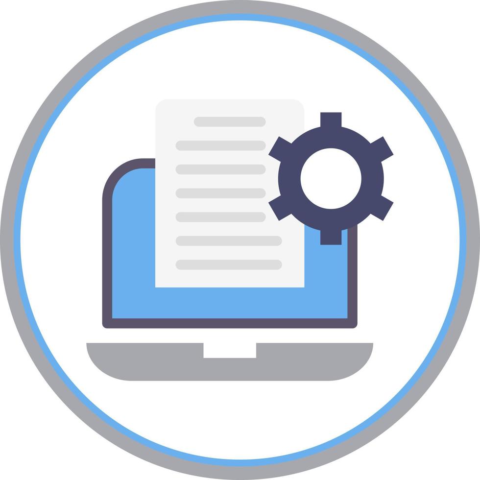 Business Automation Vector Icon Design