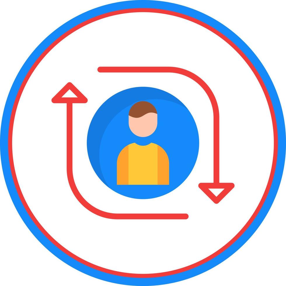 Customer Retention Vector Icon Design