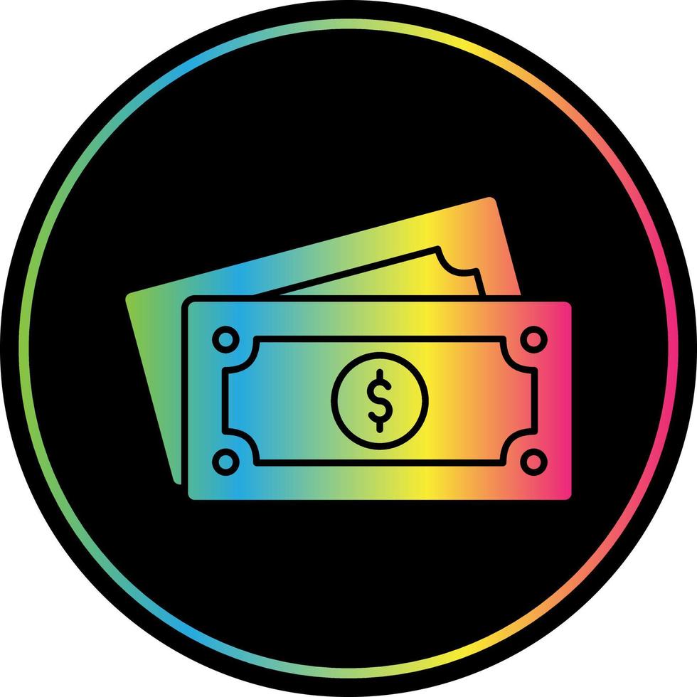 Cash Vector Icon Design