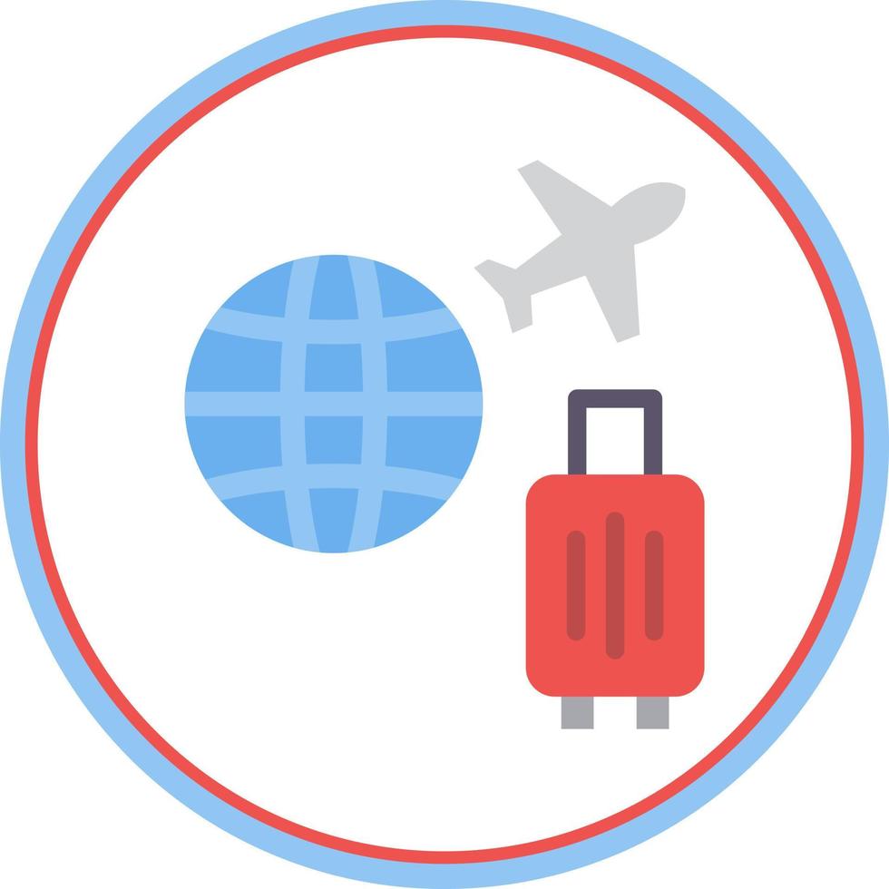 Travel Insurance Vector Icon Design