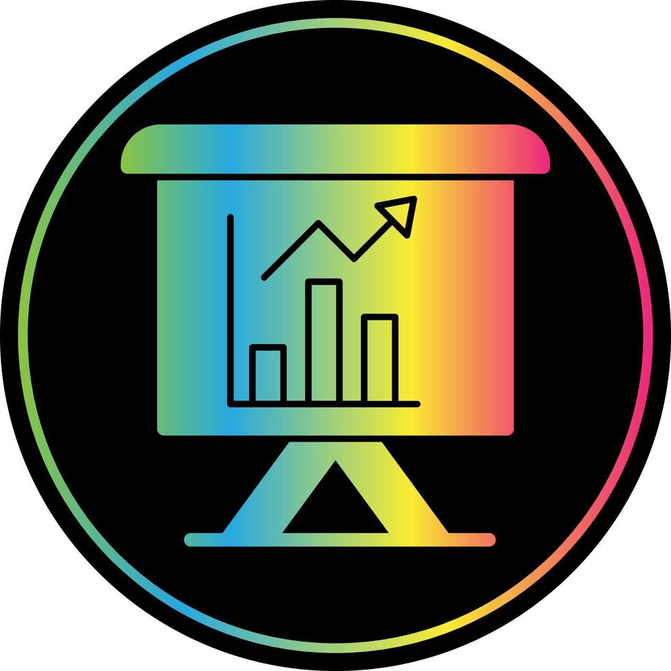 Business Presentation Vector Icon Design
