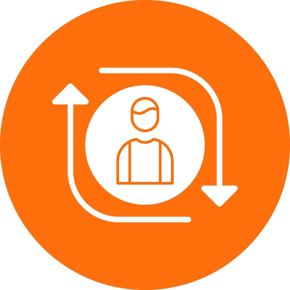 Customer Retention Vector Icon Design