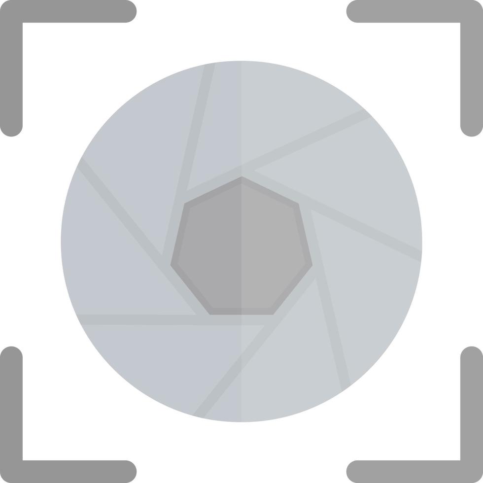 Camera Frame Flat Icon vector
