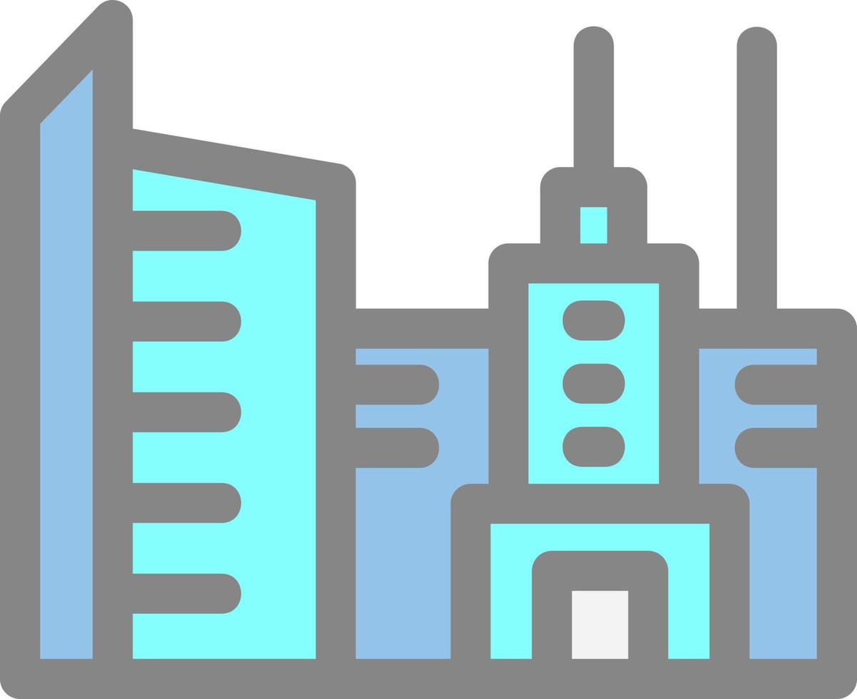 Cityscape Glyph Icon vector