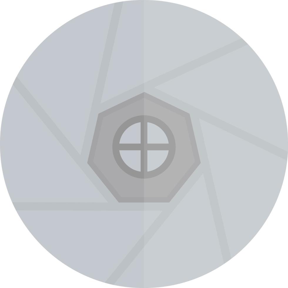 Diaphragm Flat Icon vector