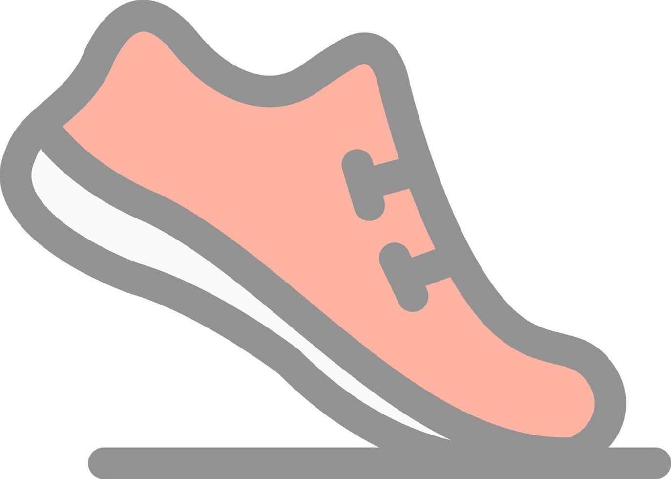 Dubai Shoes Vector Icon Design